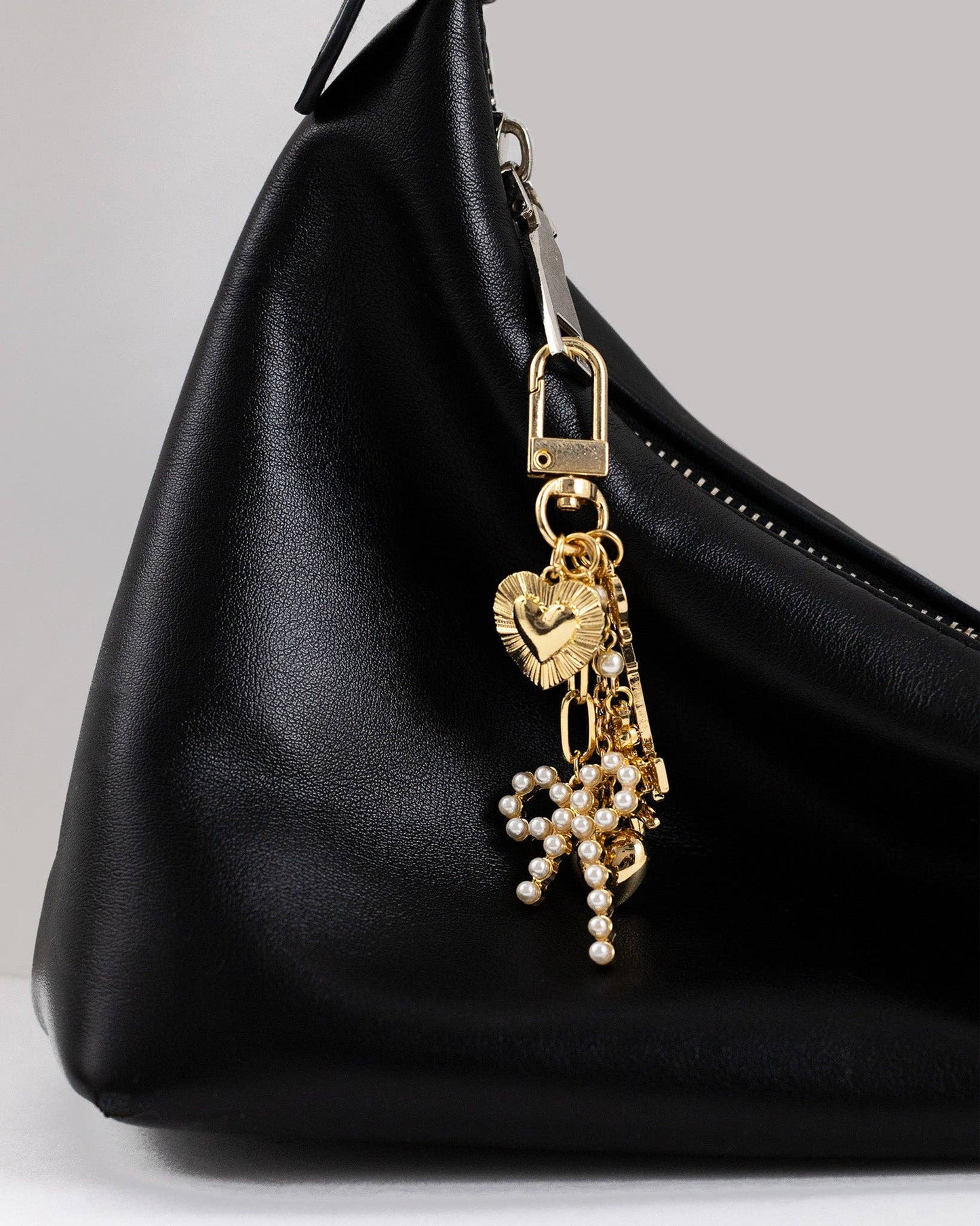 Fallen Angel Bag Charm - Silver