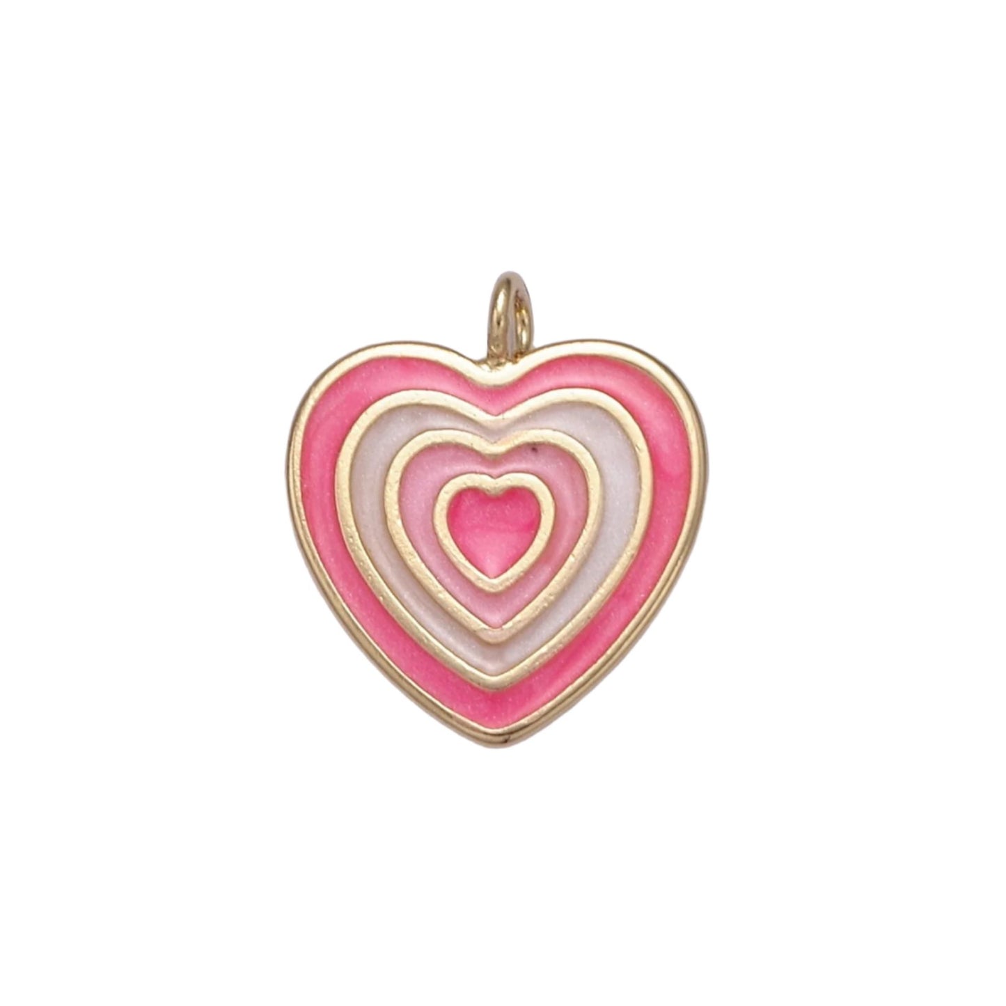 Pink Heart Charm