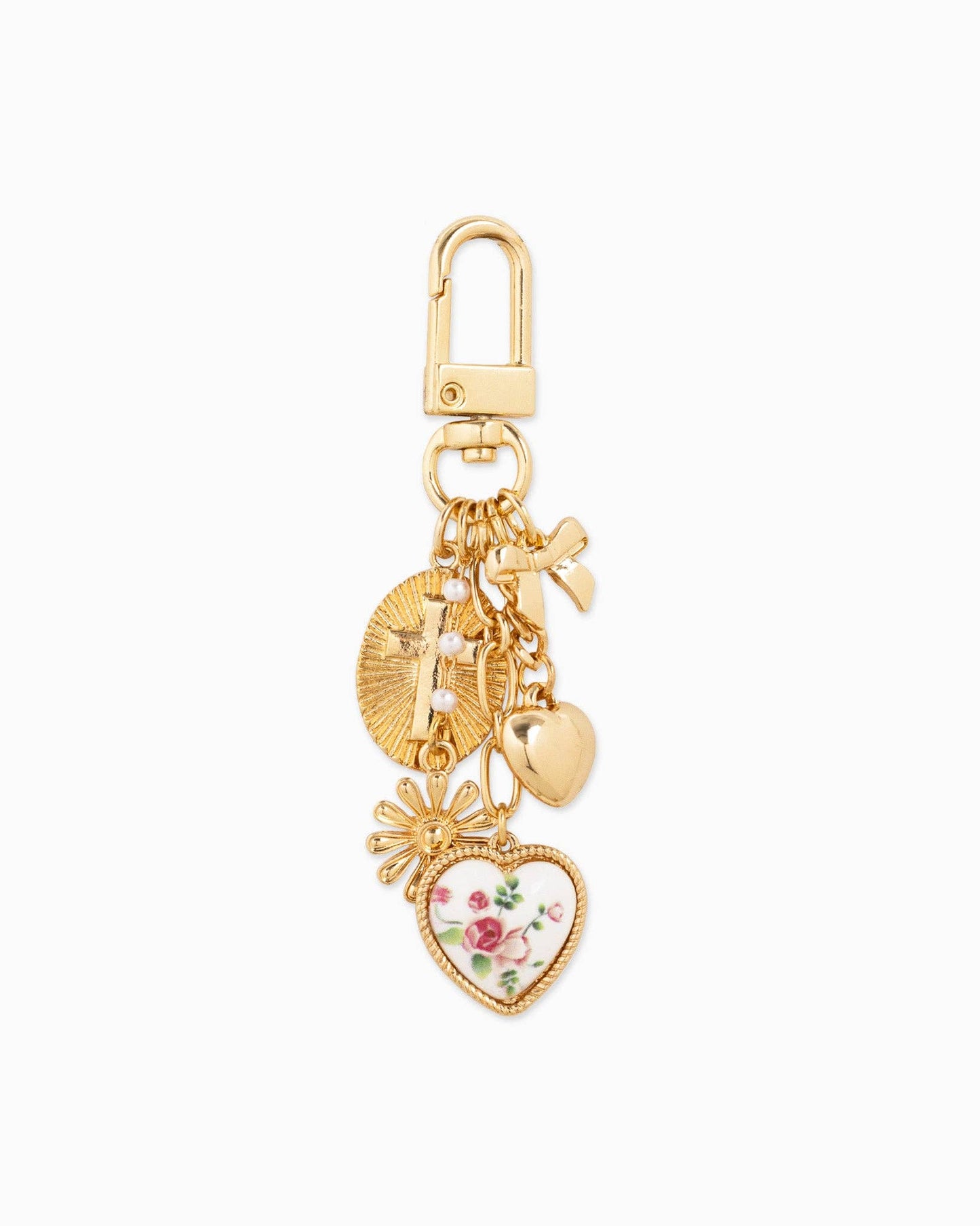 Lover Bag Charm - Gold