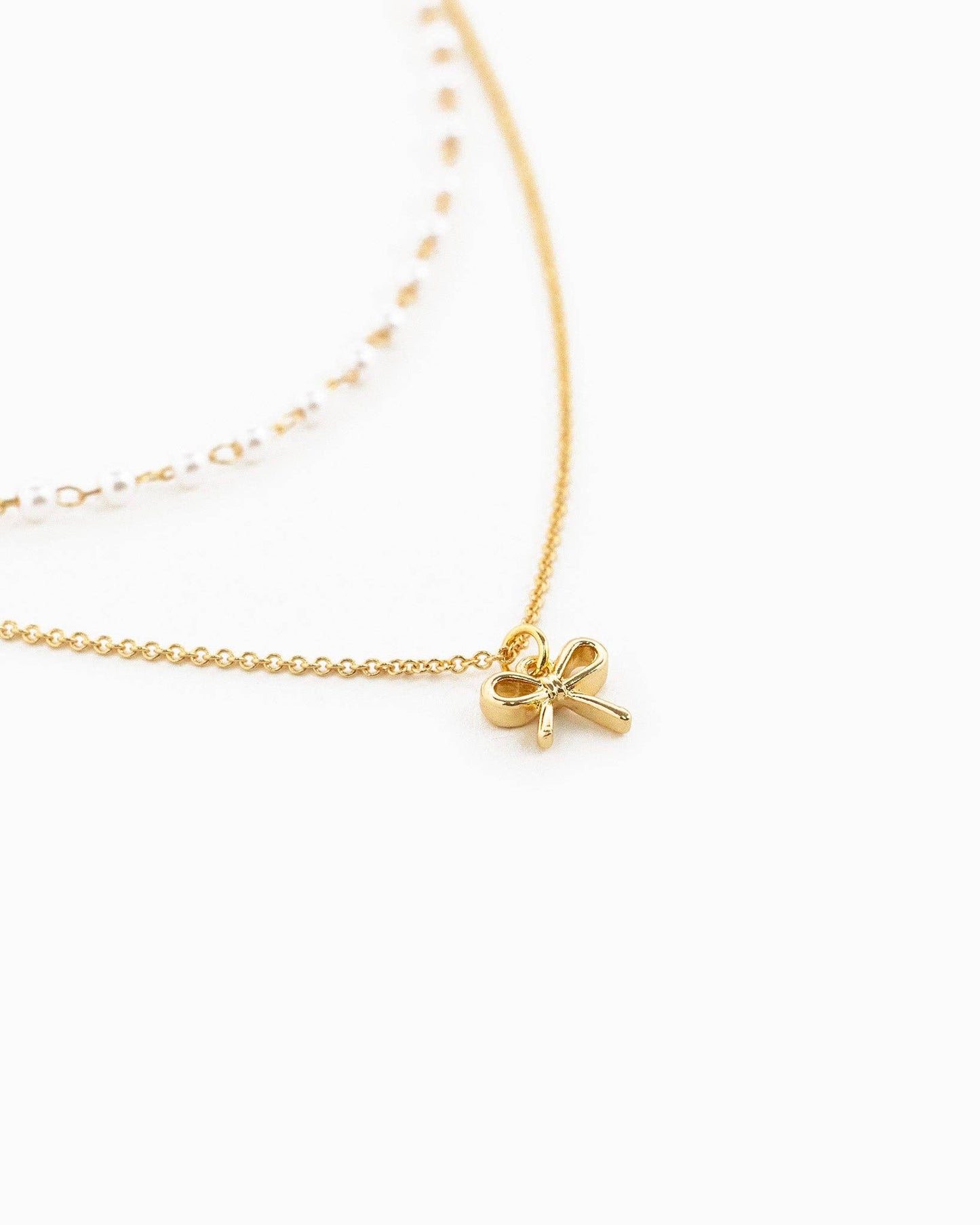 Luxe Bow Layered Necklace