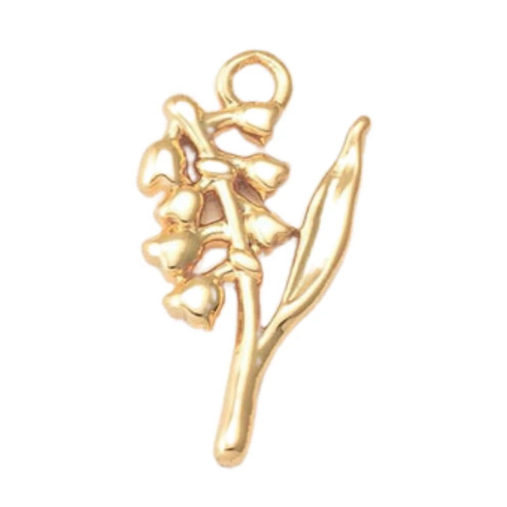 Birth Flower Charm