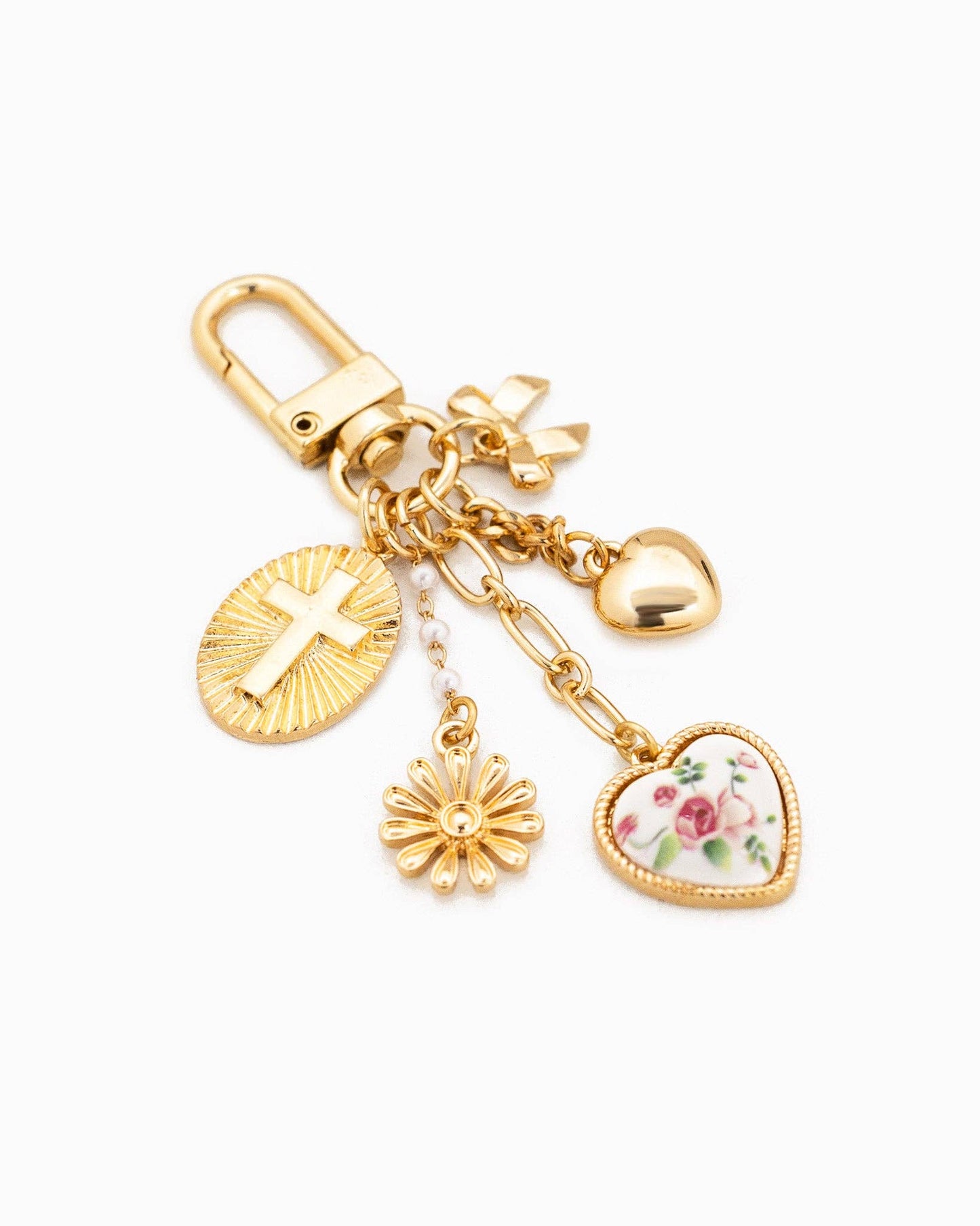 Lover Bag Charm - Gold