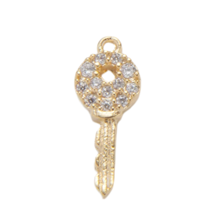 Key CZ Charm