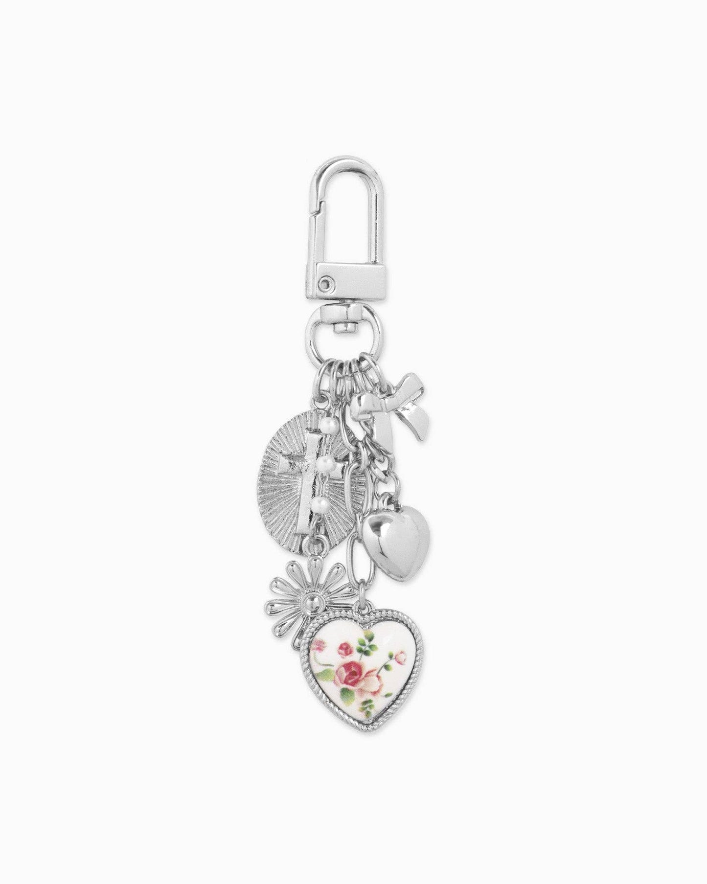 Lover Bag Charm - Silver