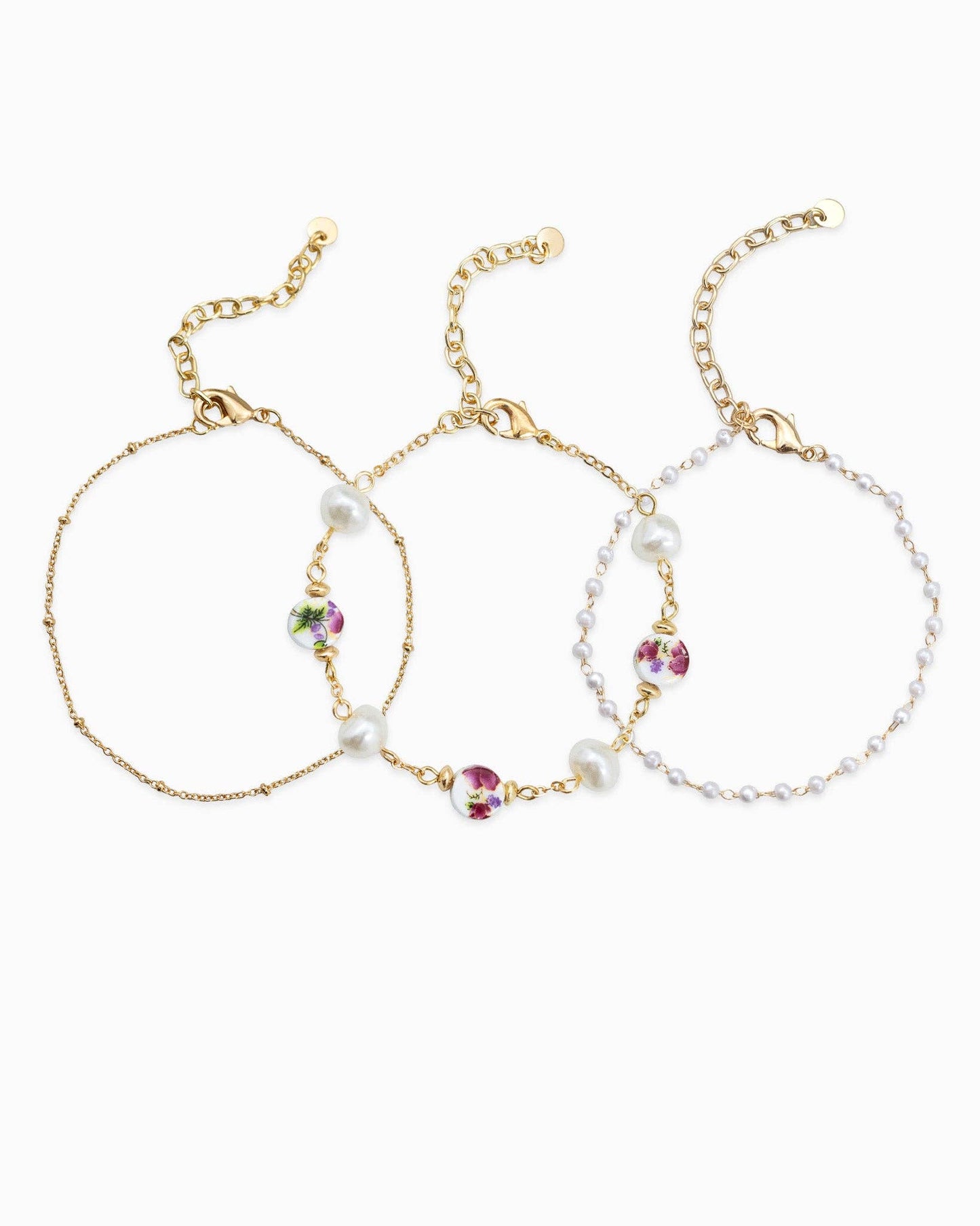 Vintage Essence Bracelet Stack (Set of 3)