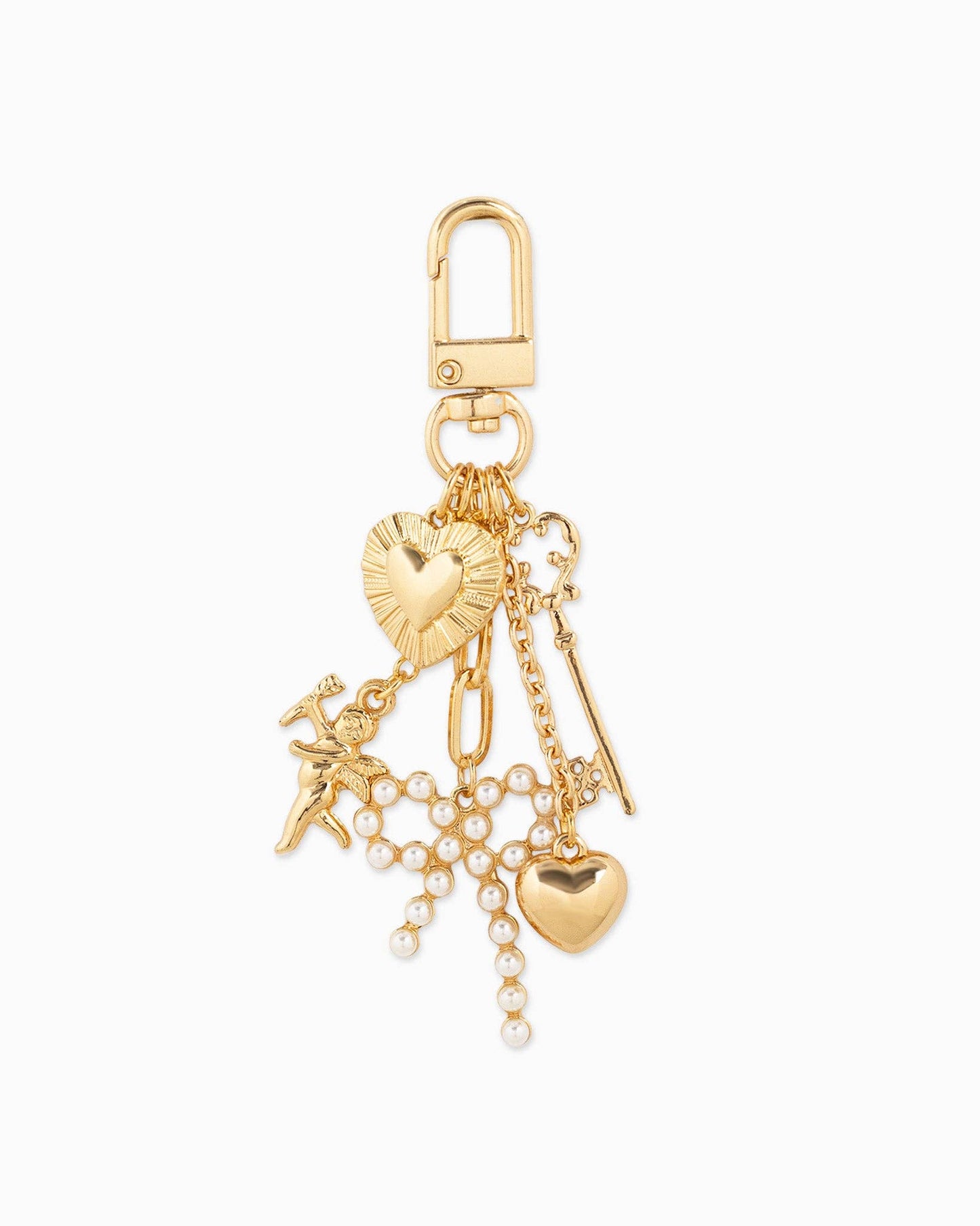 Fallen Angel Bag Charm - Silver