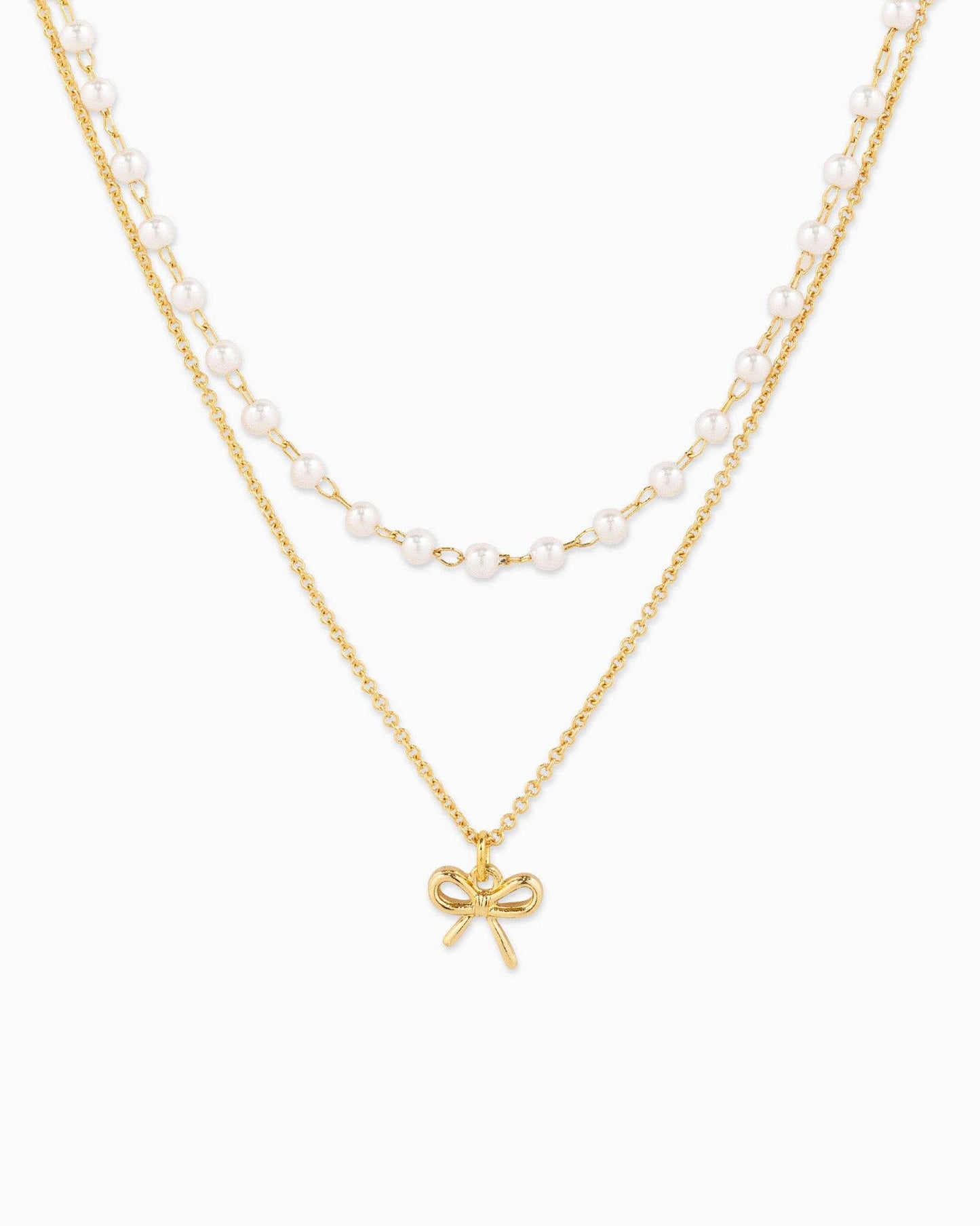 Luxe Bow Layered Necklace