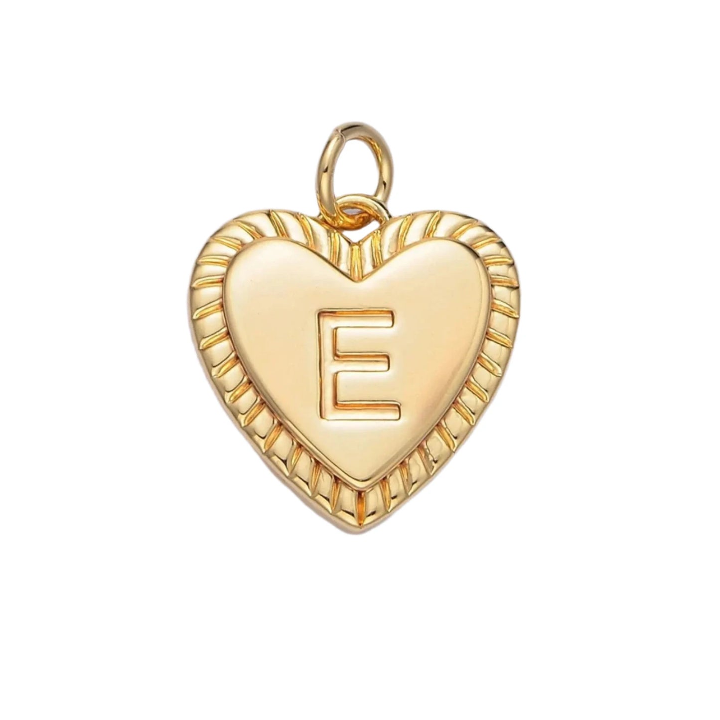 Heart Letter Charm
