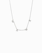 MAMA CZ Letter Station Necklace