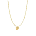 Heart Initial Necklace