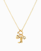 Western Star Rope Carabiner Necklace