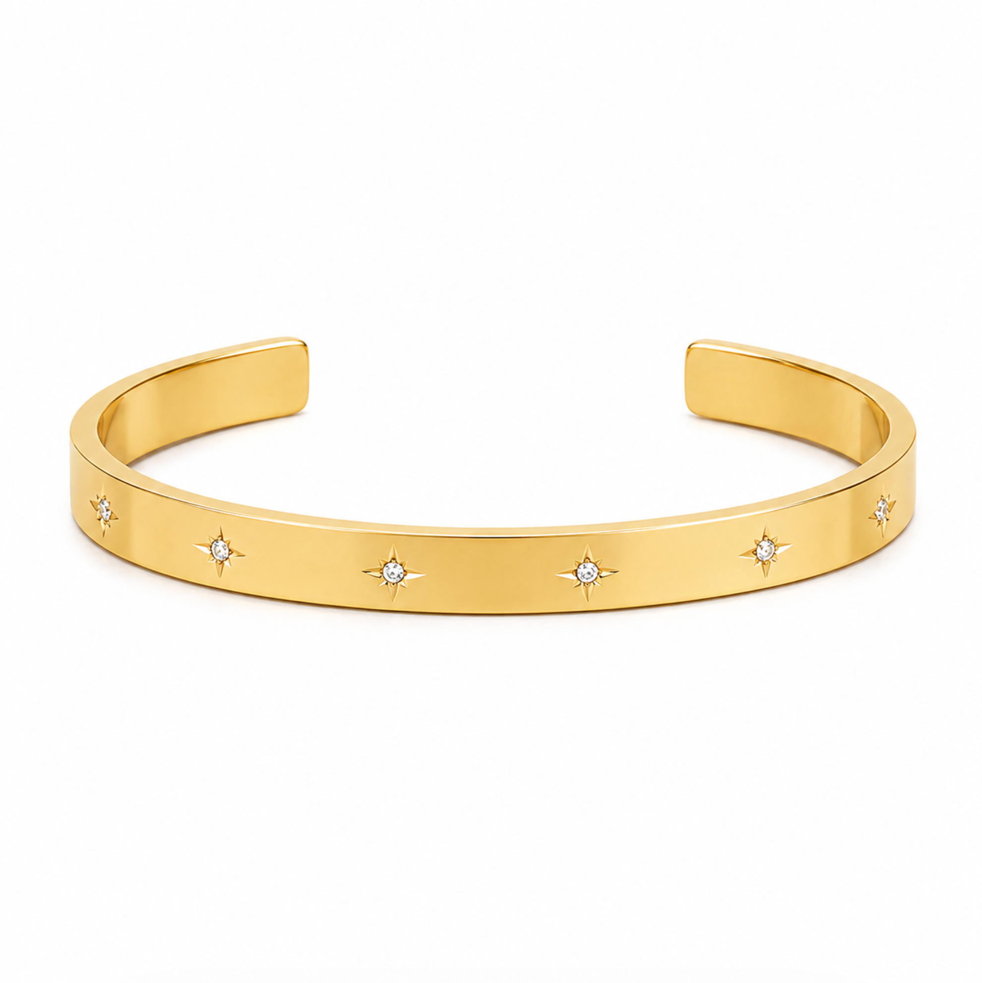 Stella Starburst Gold Cuff