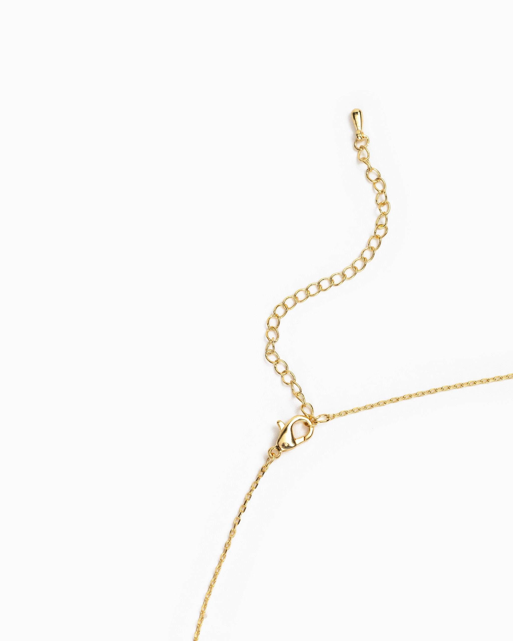 MAMA CZ Letter Station Necklace