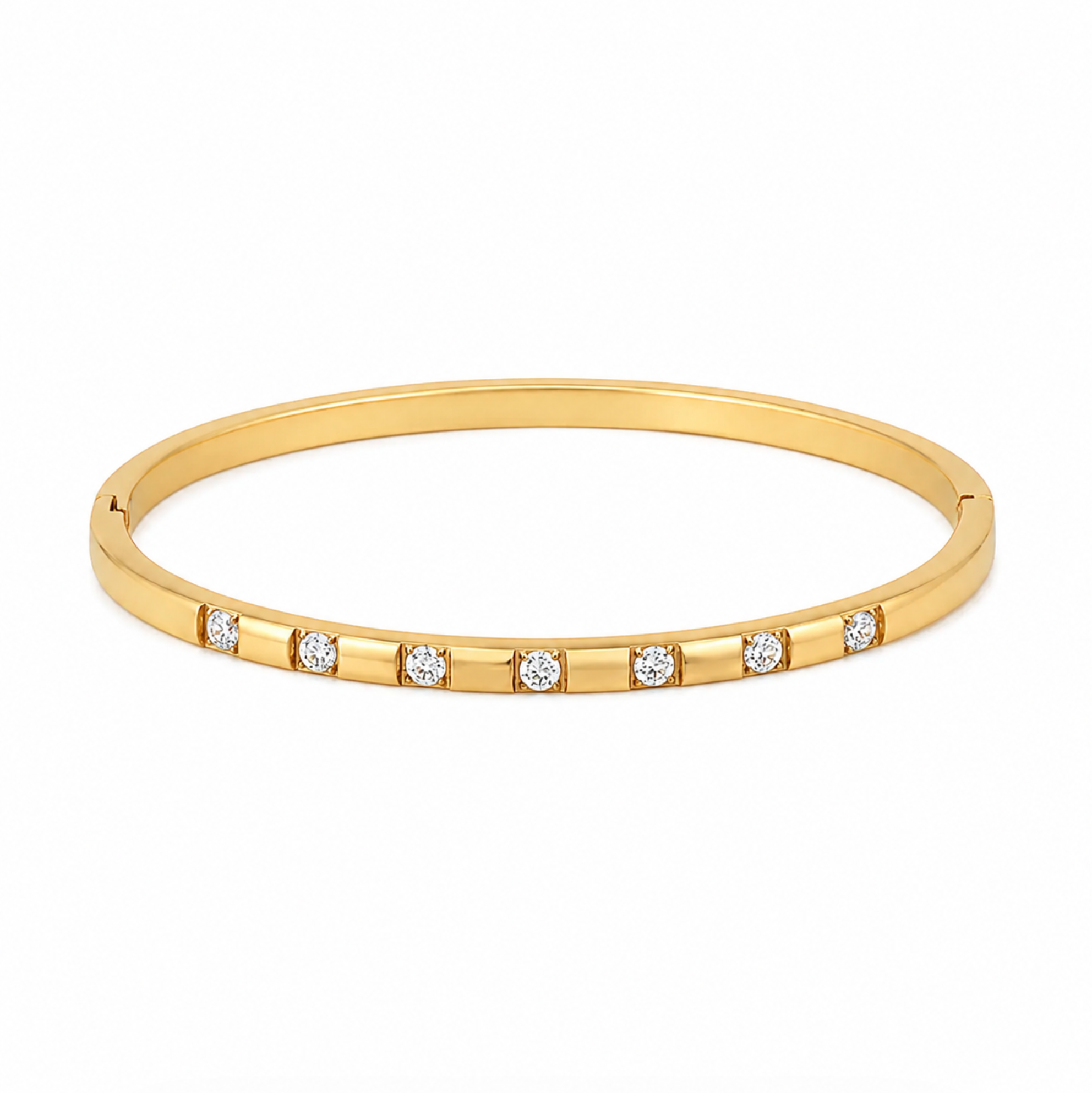 Emery Gold Bangle