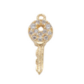 Key CZ Charm