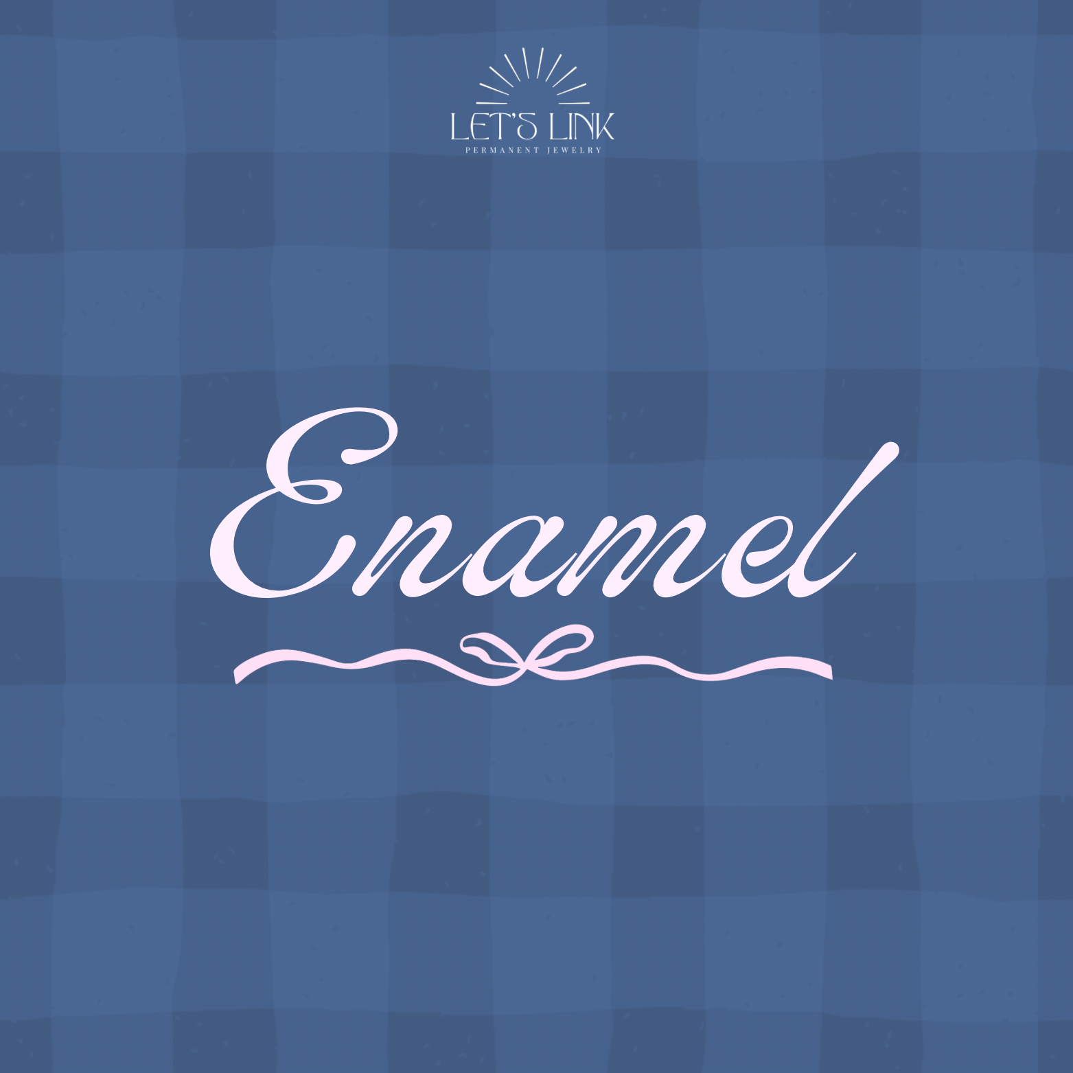 . Enamel Chain - Permanent Jewelry