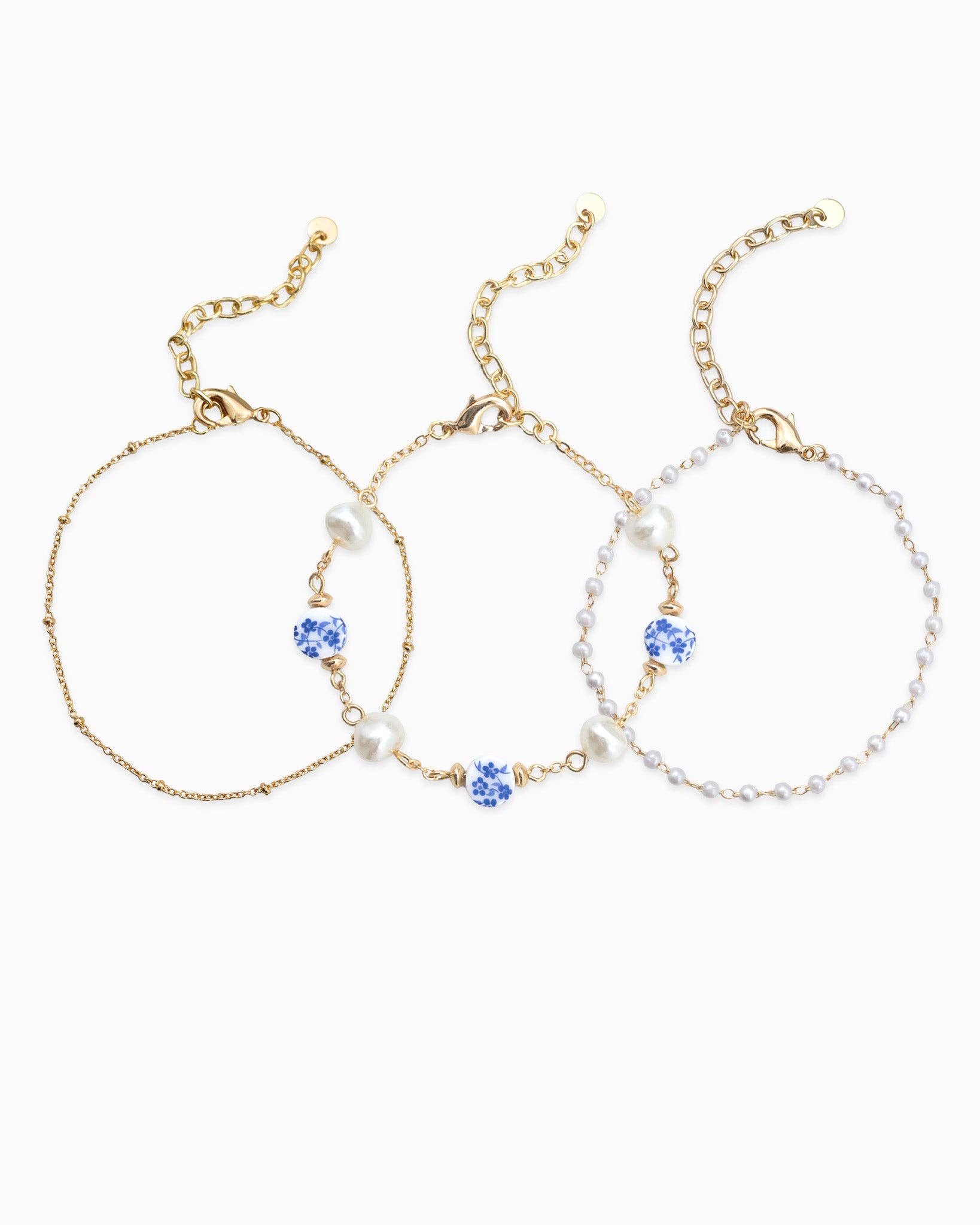 Vintage Essence Bracelet Stack (Set of 3)