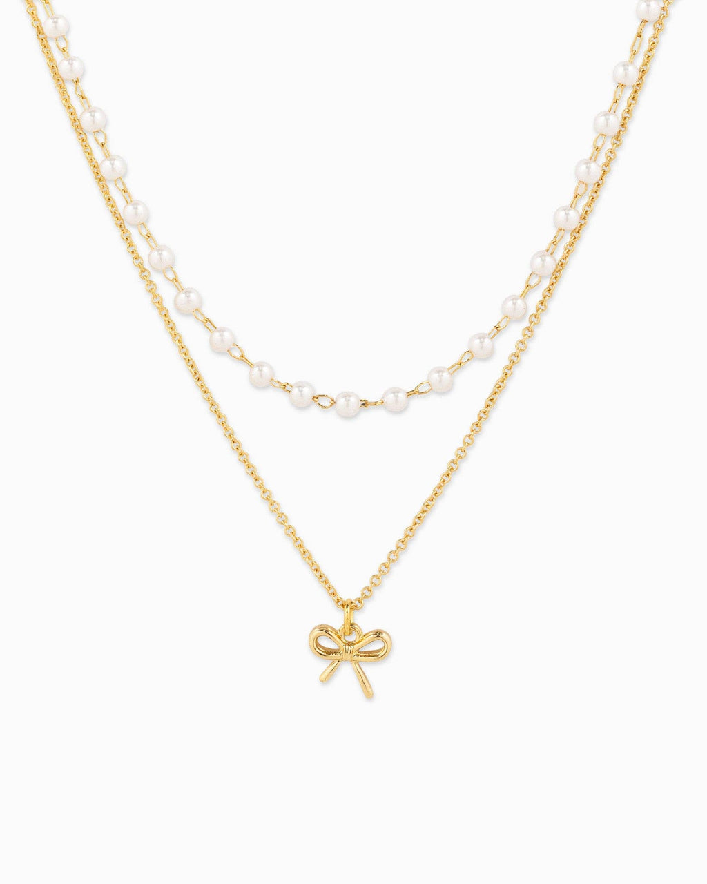 Luxe Bow Layered Necklace